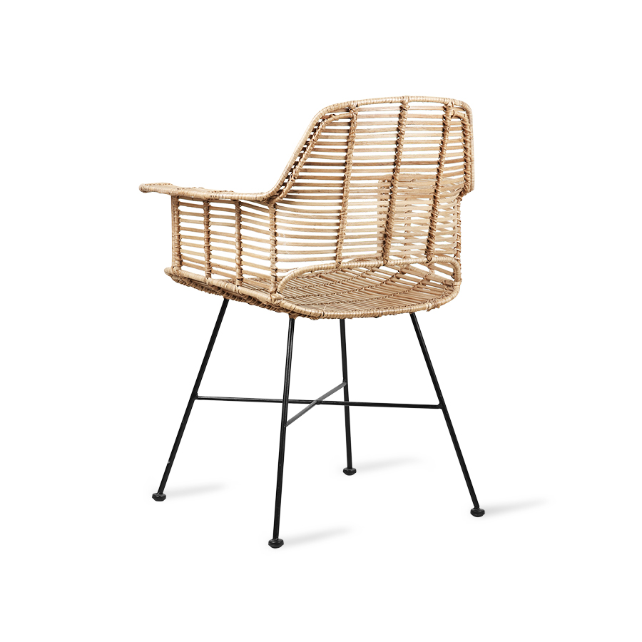 merk op verkwistend Aardappelen HKliving Rattan tub chair natural - Design-Fabriek