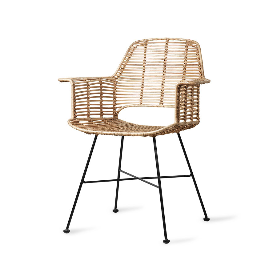 Verzamelen Resultaat hoffelijkheid HKliving Rattan tub chair natural - Design-Fabriek