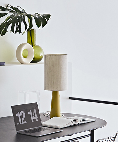 Mammoet uitbreiden adopteren HKliving Lamp Shade Cilinder - Natural Linen - Design-Fabriek