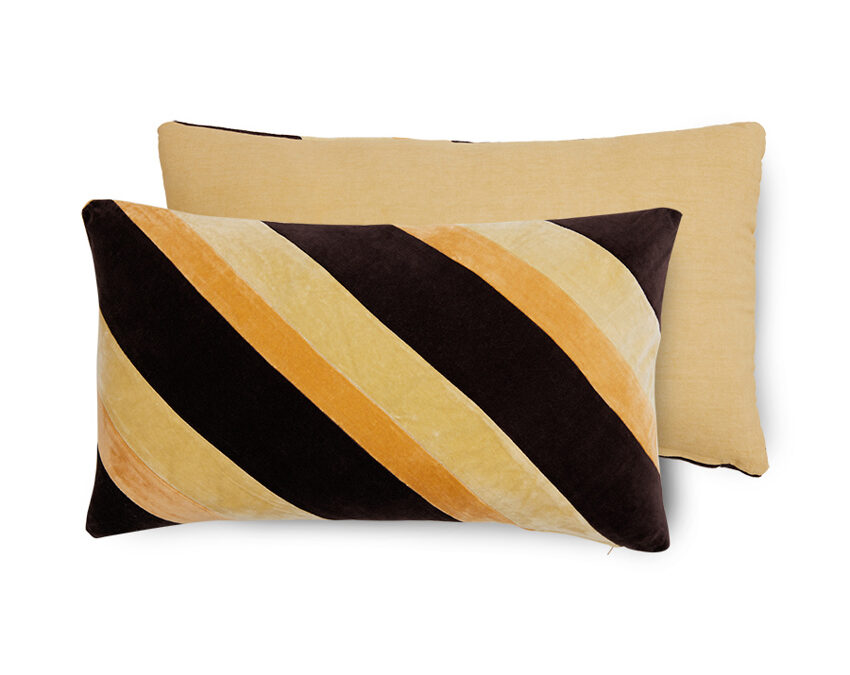 HKLIVING Striped Velvet Kussen – Fame