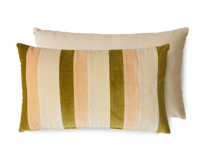 HKLIVING Striped Velvet Kussen – Fields