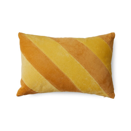 HKLIVING Striped Velvet Cushion - April