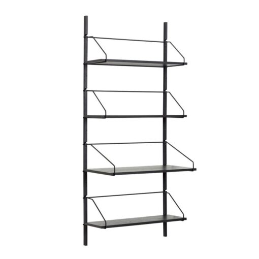 HÜBSCH Shelf Unit Norm - Black