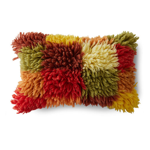 HKLIVING Fluffy Rag Cushion