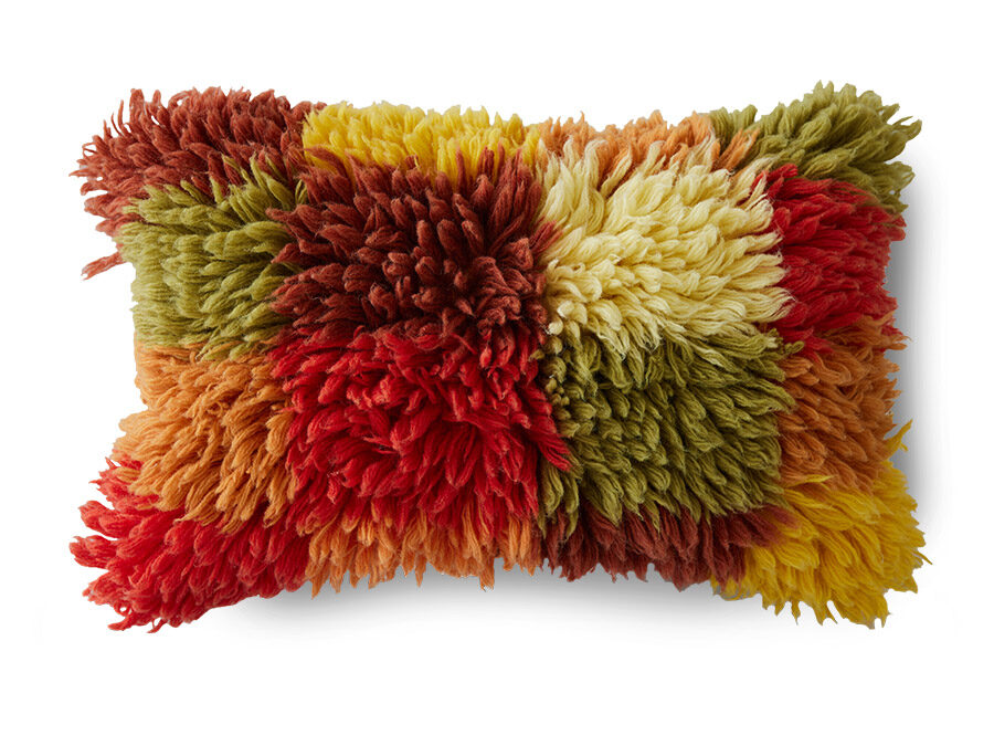 HKLIVING Fluffy Rag Cushion