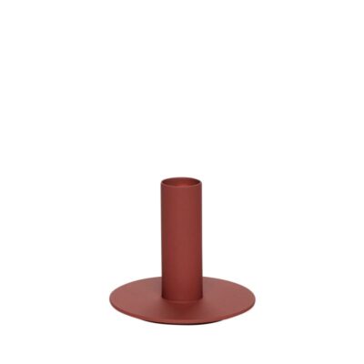 HÜBSCH Candlestick Soft - Burgundy