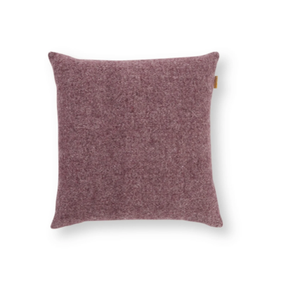 Malagoon Wool Square Cushion - Rosewood