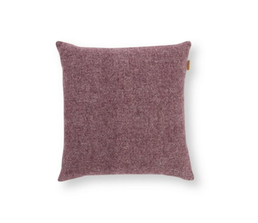 Malagoon Wool Square Cushion - Rosewood