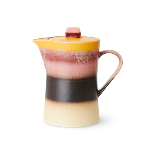 HKLIVING 70's Ceramics Tea Pot - Sunset