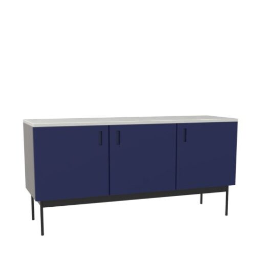 HÜBSCH Study Console Cabinet - Dark Blue